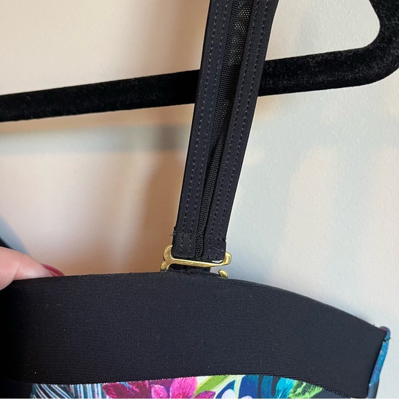 Yin mesh underwire swimsuit - Picture 5 of 8